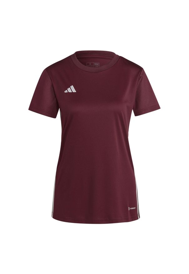 Adidas - Koszulka damska adidas Tabela 23 Jersey. Kolor: czerwony, biały, wielokolorowy, brązowy. Materiał: jersey. Sport: piłka nożna