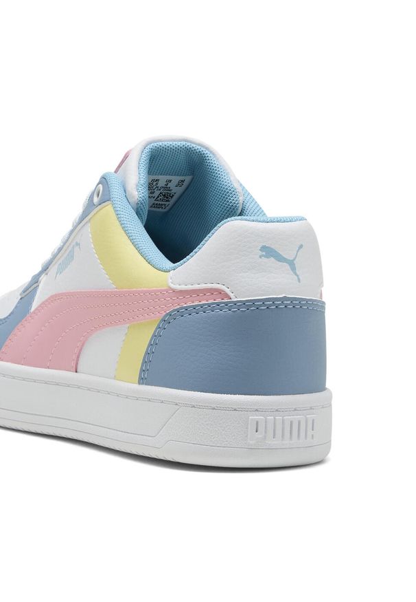 Puma - Młodzieżowe sneakersy PUMA Caven 2.0 Block PUMA White Pinkscape Cool Blue Pink. Kolor: różowy, niebieski, wielokolorowy, biały. Sezon: lato. Sport: turystyka piesza