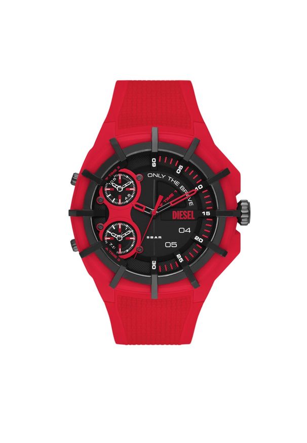 Zegarek Diesel Framed DZ1989 Red/Black. Kolor: czerwony