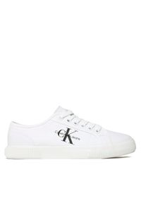 Calvin Klein Jeans Tenisówki YW0YW00482 Biały. Kolor: biały. Materiał: materiał #1