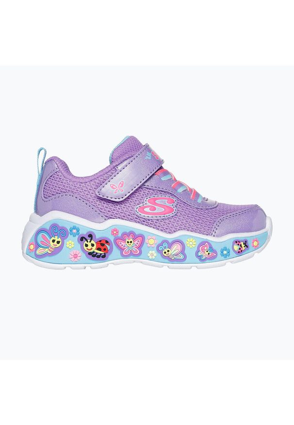 skechers - Buty dziecięce SKECHERS Play Scene Fun Squad. Kolor: fioletowy