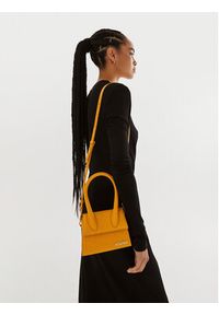 JACQUEMUS Torebka Le Chiquito Moyen 213BA002-3163 Pomarańczowy. Kolor: pomarańczowy. Materiał: skórzane #3