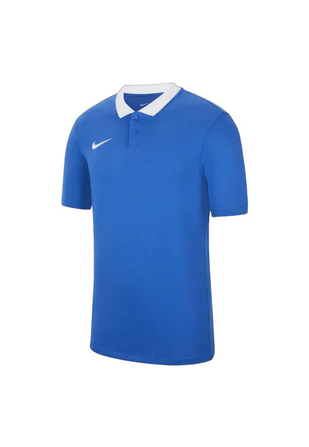 Nike - Koszulka Polo Z Krótkim Rękawem Dla Dzieci Park 20 DriFIT. Typ kołnierza: polo. Kolor: niebieski. Długość rękawa: krótki rękaw. Długość: krótkie