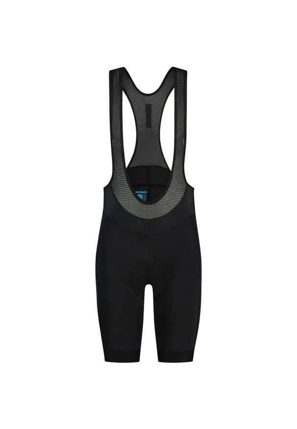 SHIMANO - Spodenki na szelkach ENERGIA. Kolor: czarny. Sport: kolarstwo