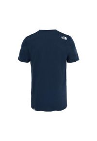 Koszulka The North Face M Simple Dome Tee męska. Kolor: niebieski