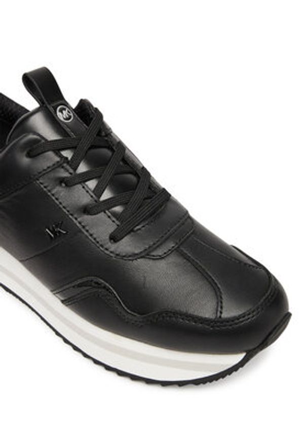 MICHAEL Michael Kors Sneakersy Raina Trainer 43T5RNFS1L Czarny. Kolor: czarny. Materiał: skóra