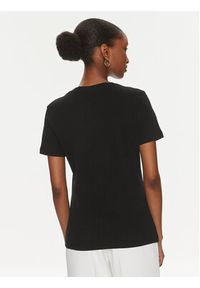Elisabetta Franchi T-Shirt MA-52N-41E2-V180 Czarny Regular Fit. Kolor: czarny. Materiał: bawełna #3