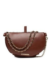 Steve Madden Torebka Bmaxima SM13000640 Brązowy. Kolor: brązowy. Materiał: skórzane