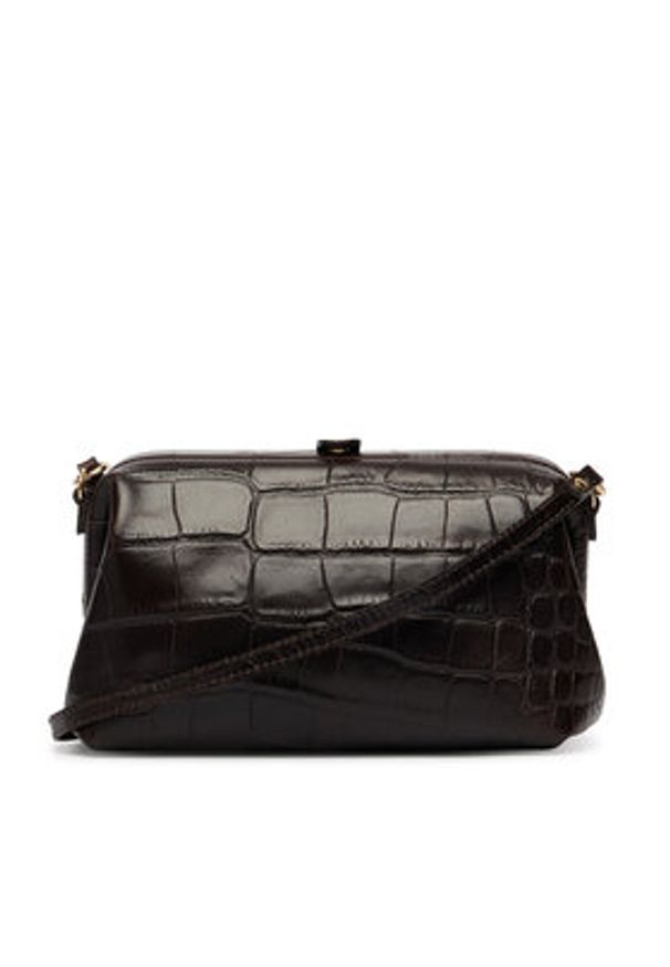 BALAGAN - Balagan Torebka Rofe Brązowy. Kolor: brązowy. Materiał: skórzane