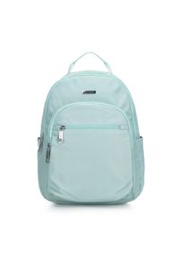 Wittchen - Damski plecak z nylonu mały. Kolor: miętowy. Materiał: nylon. Styl: elegancki, sportowy #1
