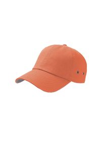 ATLANTIS - Czapka Baseballowa Chino Action 6 Panel. Kolor: pomarańczowy, wielokolorowy, żółty