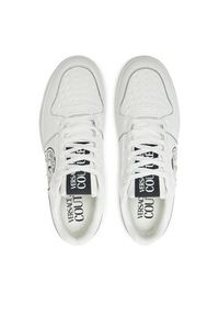 Versace Jeans Couture Sneakersy Starlight 77YA3SJ1 Biały. Kolor: biały. Materiał: skóra #4
