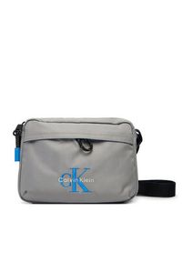 Calvin Klein Saszetka Bold Camera Bag LV04D3117G Szary. Kolor: szary. Materiał: materiał #3