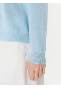 Marella Sweter Tesa 2523366171 Błękitny Relaxed Fit. Kolor: niebieski. Materiał: kaszmir #4