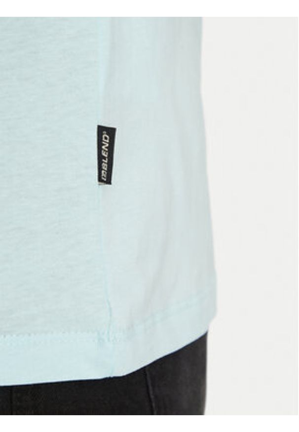 Blend T-Shirt 20718283 Zielony Regular Fit. Kolor: zielony. Materiał: bawełna