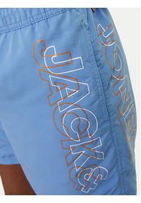 Jack & Jones - Jack&Jones Szorty kąpielowe Fiji 12253118 Niebieski Regular Fit. Kolor: niebieski. Materiał: syntetyk #6