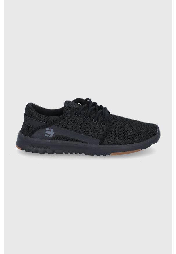 Etnies - Buty Scout. Zapięcie: sznurówki. Kolor: czarny. Materiał: guma