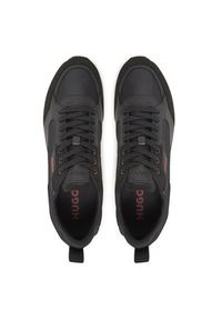 Hugo - HUGO Sneakersy Icelin 50536568 Czarny. Kolor: czarny. Materiał: materiał #5