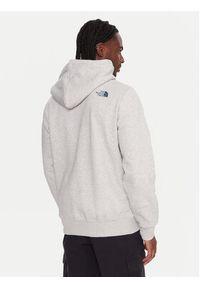 The North Face Bluza Drew Peak NF0A89EM Szary Regular Fit. Kolor: szary. Materiał: bawełna