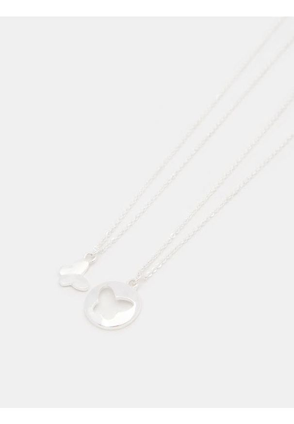 Sinsay - Naszyjnik - srebrny. Materiał: srebrne. Kolor: srebrny