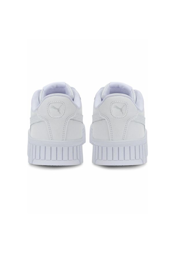 Puma - Młodzieżowe sneakersy Carina 2.0 PUMA White Silver Gray. Kolor: biały, wielokolorowy, szary. Materiał: materiał, syntetyk. Sezon: lato