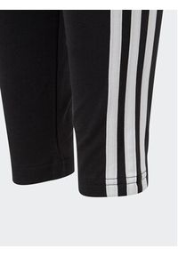 Adidas - adidas Legginsy Essentials 3-Stripes Cotton Leggings IC3623 Czarny. Kolor: czarny. Materiał: bawełna #3