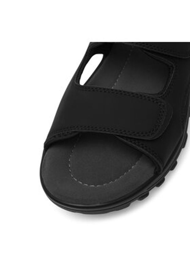 Lanetti Klapki MSS20464-01 Czarny. Kolor: czarny. Materiał: skóra