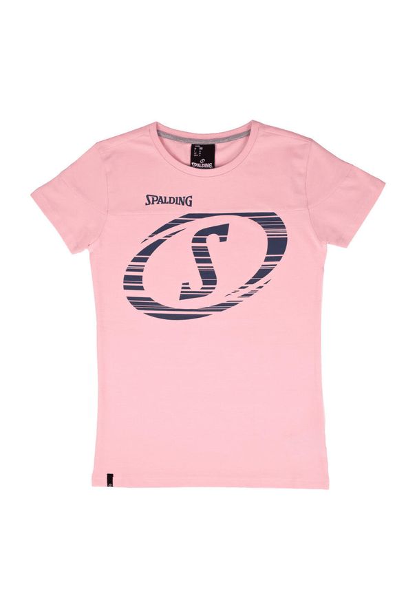 SPALDING - Koszulka damska Spalding Fast. Kolor: wielokolorowy, niebieski, różowy. Sport: koszykówka