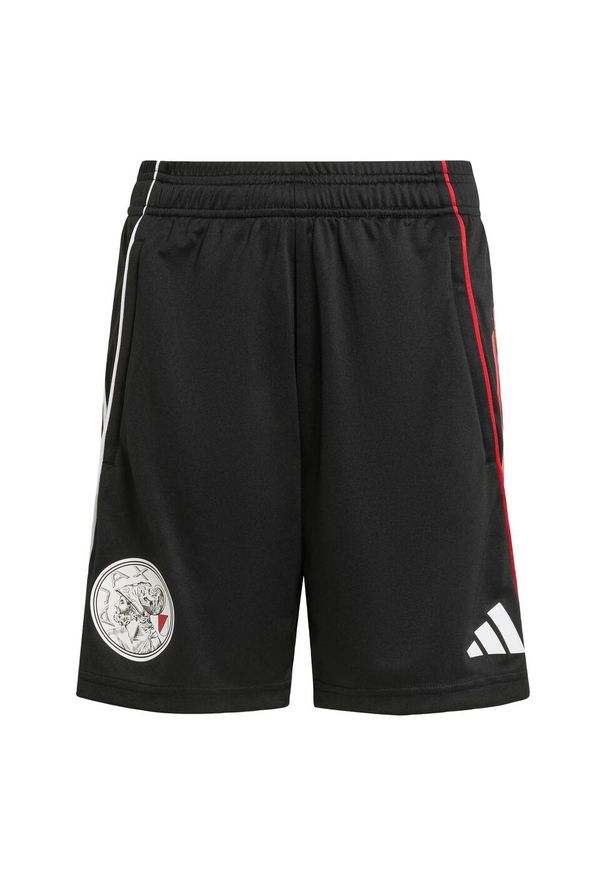 Adidas - Szorty Ajax Amsterdam Tiro 25 Competition Training Kids. Kolor: biały, czerwony, wielokolorowy, czarny