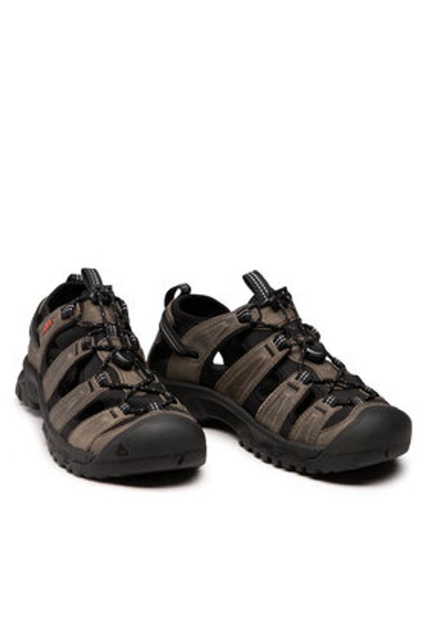 keen - Keen Sandały Targhee III Sandal 1022428 Szary. Kolor: szary. Materiał: skóra, nubuk