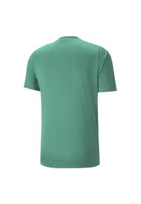 Puma - Męska Koszulka TeamULTIMATE. Kolor: zielony
