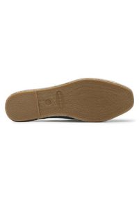 Badura Espadryle 6401-69-203 Srebrny. Kolor: srebrny. Materiał: skóra