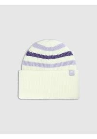 4f - 4F Czapka beanie dziewczęca - multikolor Uniwersalny. Kolor: wielokolorowy