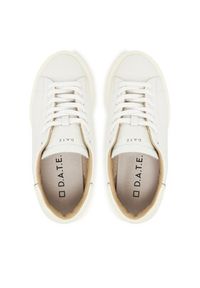 D.A.T.E. Sneakersy Sfera Calf W431-SF-CA Écru. Materiał: skóra #6