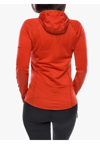 Bluza turystyczna damska Montane Protium Lite Hoodie. Kolor: czerwony