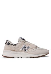 New Balance Sneakersy CW997HWB Beżowy. Kolor: beżowy. Materiał: skóra, zamsz