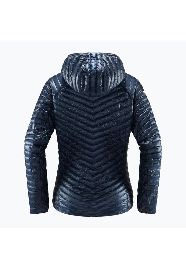 Kurtka puchowa damska Haglöfs L.I.M Mimic Hood. Kolor: niebieski. Materiał: puch. Sport: turystyka piesza