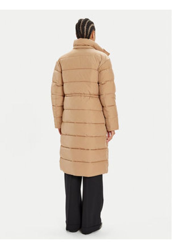 Calvin Klein Kurtka zimowa K20K207740 Beżowy Regular Fit. Kolor: beżowy. Materiał: syntetyk. Sezon: zima