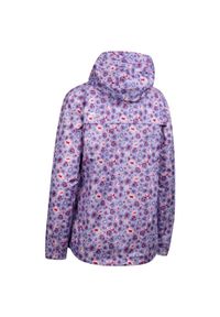 TRESPASS - Damska Kurtka Indulge Packaway Jacket. Kolor: fioletowy, różowy, wielokolorowy. Sport: turystyka piesza