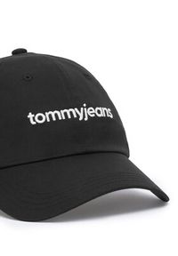 TOMMY HILFIGER - Tommy Hilfiger Czapka z daszkiem Tjm Script AM0AM14455 Czarny. Kolor: czarny. Materiał: bawełna #3