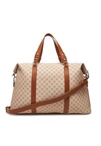 Nine West Torba weekendowa H231181 Beżowy. Kolor: beżowy. Materiał: materiał, syntetyk #6