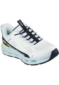 skechers - Adidasy Skechers Glide-step - Vista, Dzieci. Okazja: na uczelnię. Kolor: biały. Materiał: materiał. Model: Skechers Sport. Sport: joga i pilates