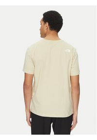 The North Face T-Shirt Mountain Line NF0A87NT Beżowy Regular Fit. Kolor: beżowy. Materiał: bawełna