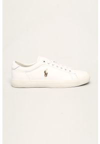 Polo Ralph Lauren - Buty skórzane Longwood 816785025004. Nosek buta: okrągły. Zapięcie: sznurówki. Kolor: biały. Materiał: skóra #1