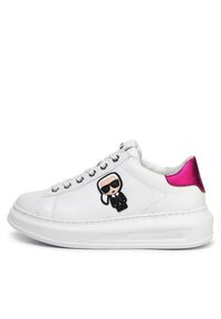 Karl Lagerfeld - KARL LAGERFELD Sneakersy KL62530 Biały. Kolor: biały. Materiał: skóra #3