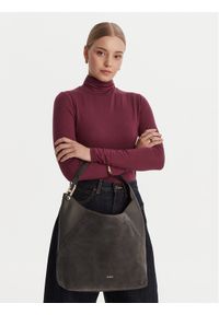 Furla Torebka Lara M WB01900 BX1895 BG 4285S Szary. Kolor: szary. Materiał: skórzane #1