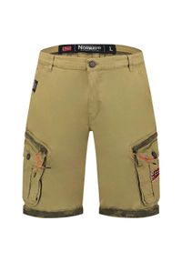 Bermudy Geographical Norway PARENTO MASTIC DB MEN 317 mastyks (jasnobeżowy). Kolor: beżowy. Sport: turystyka piesza #1