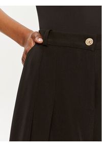 Maryley Spodnie materiałowe 24EB579/43NE Czarny Regular Fit. Kolor: czarny. Materiał: syntetyk #4