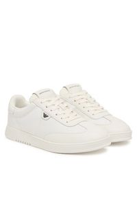 Emporio Armani Sneakersy EM003062 AF18210 U0011 Biały. Kolor: biały. Materiał: materiał #3