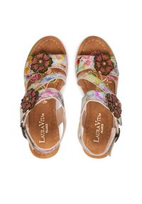 Laura Vita Sandały Ballon 22 Kolorowy. Materiał: skóra. Wzór: kolorowy #4